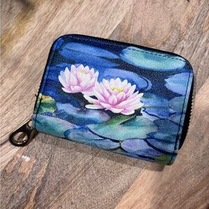 Floral Water Lily Wallet